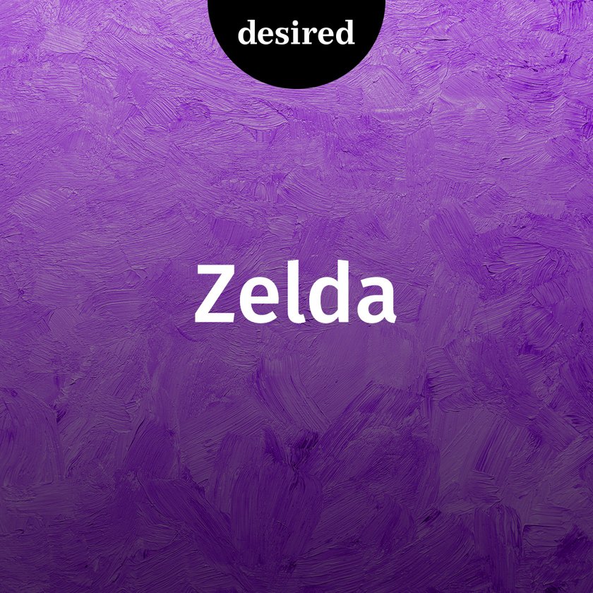 Mädchennamen mit Z Zelda