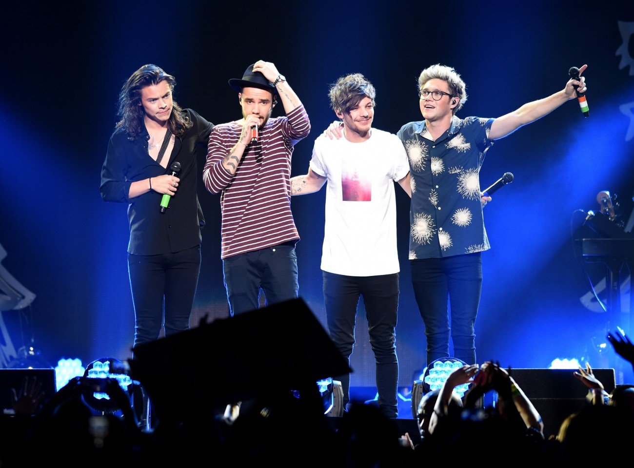 One Direction auf der Bühne One Direction auf der Bühne