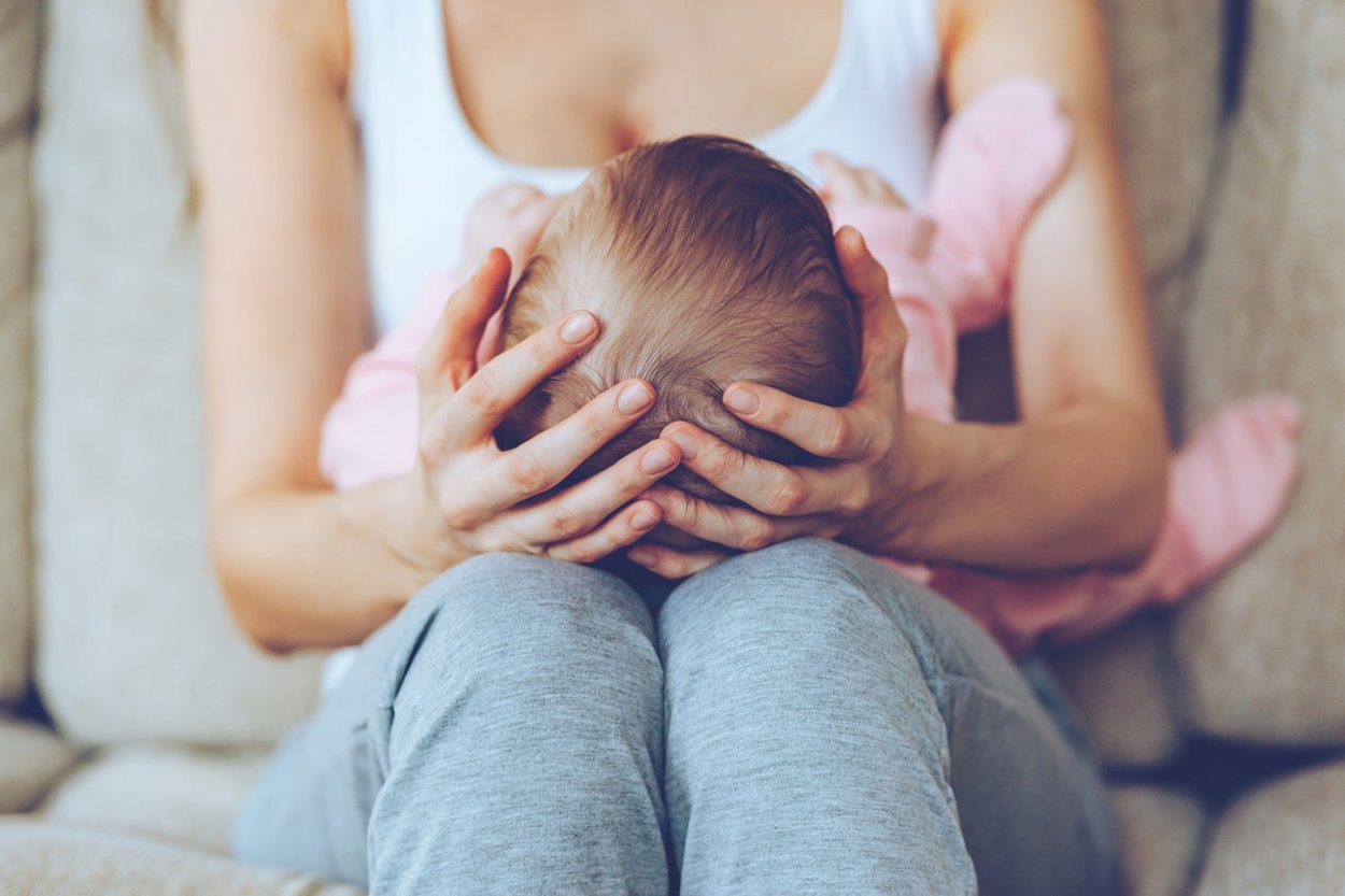 Mutter mit Baby Mutter mit Baby