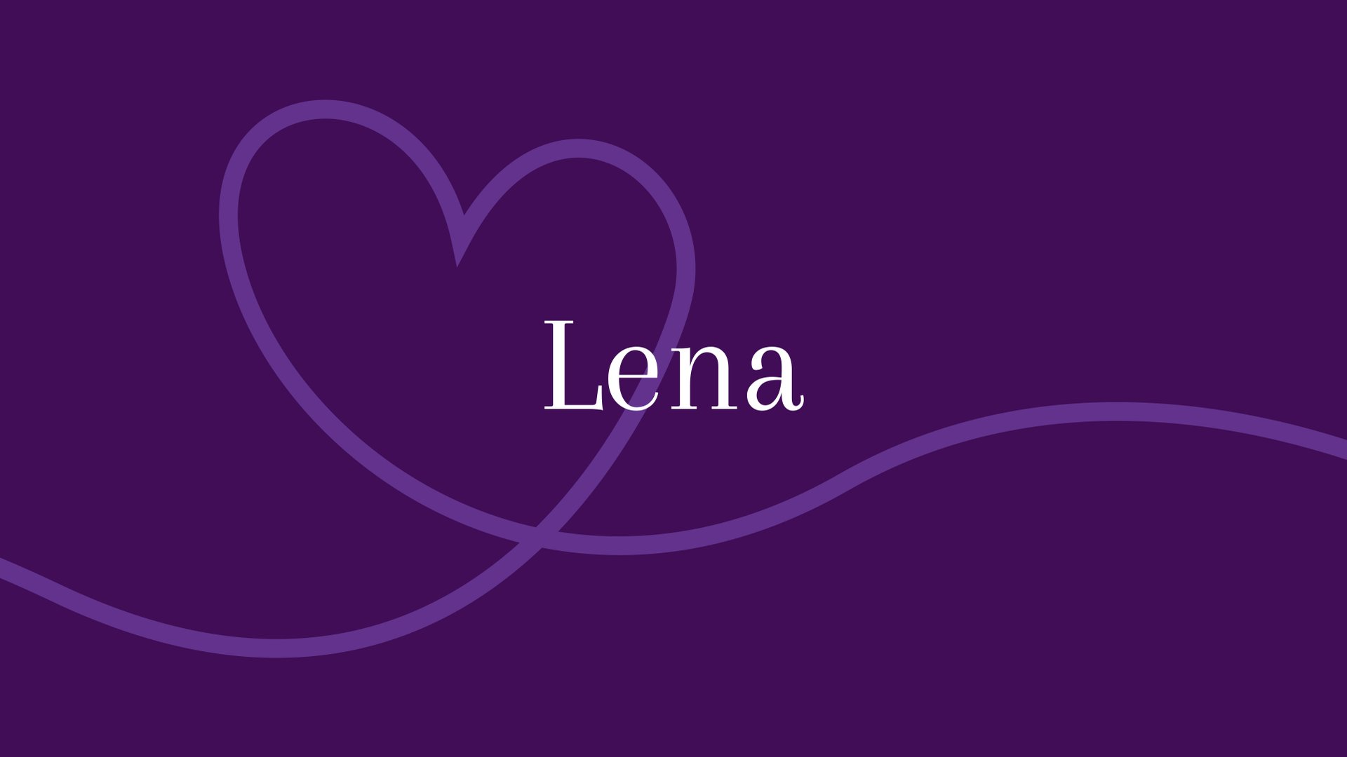 Lena Herkunft und Bedeutung des Vornamens
