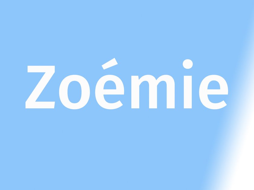 Name Zoémie