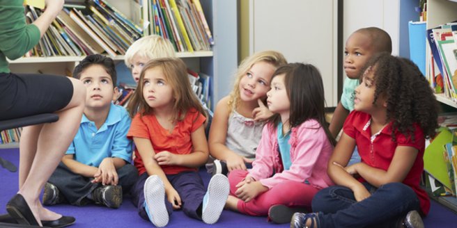 Pädagogisches Konzept: Kinder im Kindergarten