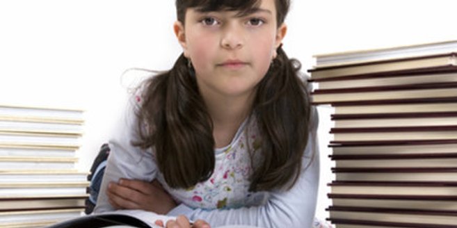 Viele Grundschüler sind gestresst. Viele Grundschüler sind gestresst.