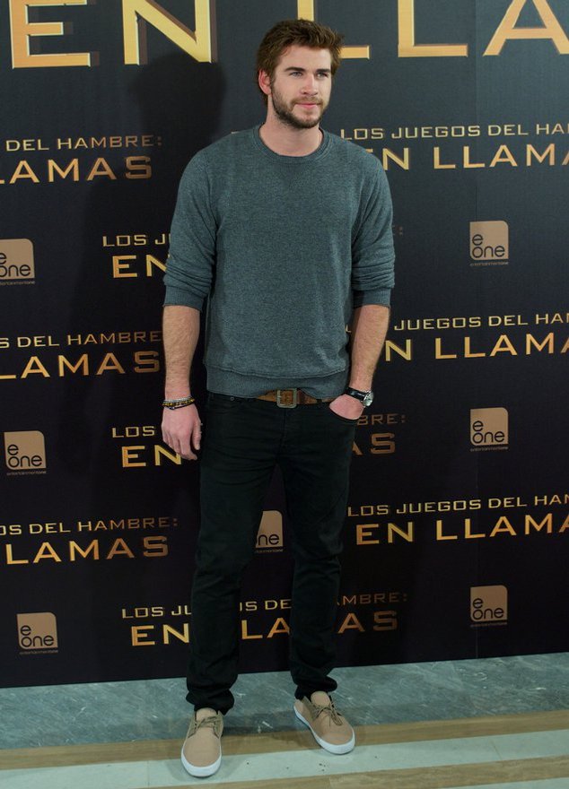 Liam Hemsworth bei einer Promo-Veranstaltung Liam Hemsworth bei einer Promo-Veranstaltung