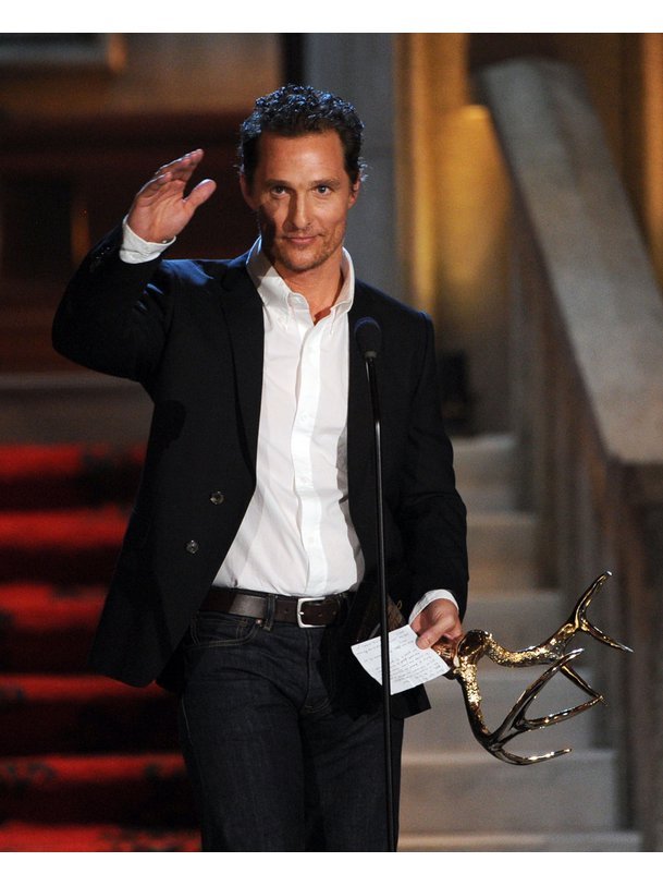 Matthew McConaughey dreht düstere Filme. Matthew McConaughey dreht düstere Filme.