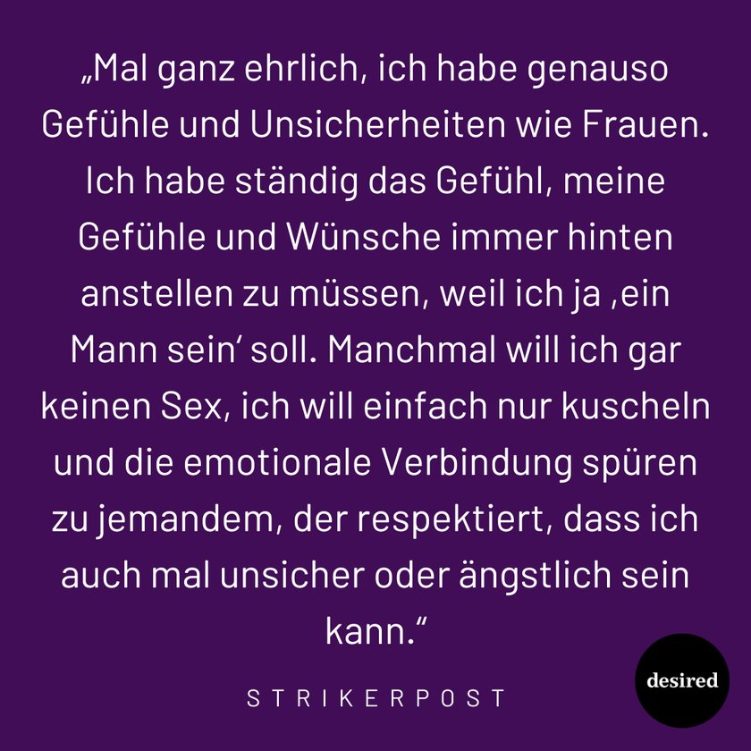 Geheimnisse von Männern Reddit