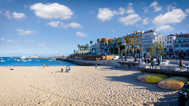 Cascais Praia da Ribeira
