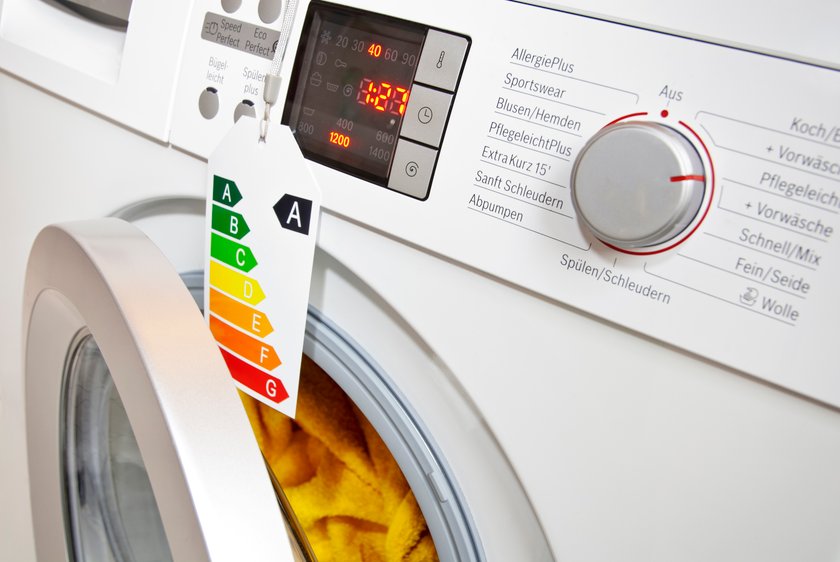 Das Schnellwaschprogramm der Waschmaschine