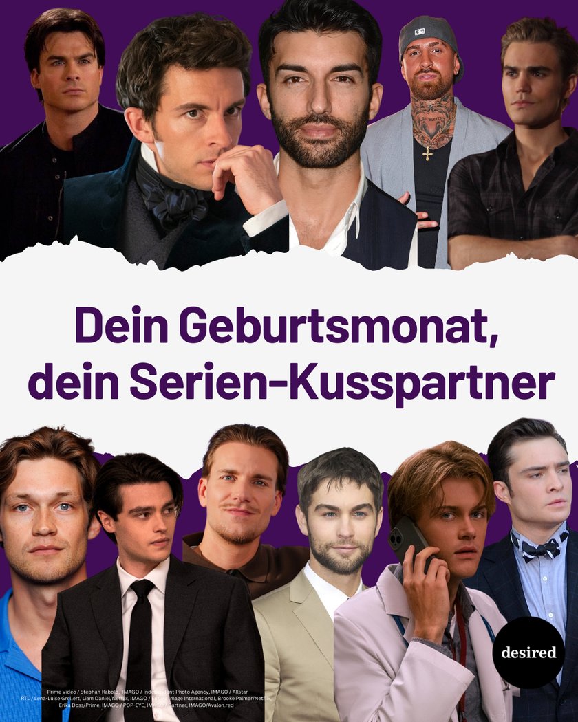 Ian Somerhalder, Jonathan Bailey, Justin Baldoni, Gigi Birofio, Paul Wesley, Damian Harding, Felix Mallard, Felix Stein, Chace Crawford, Christopher Briney, Ed Westwick