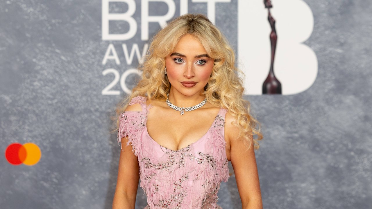 Sabrina Carpenter bei der Verleihung der „Brit Awards“ 2025.