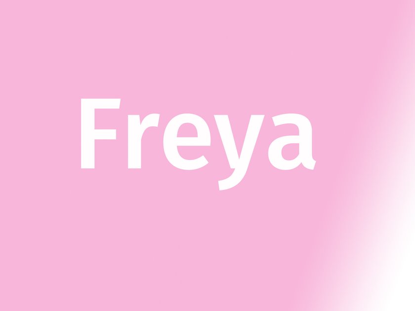 Name Freya