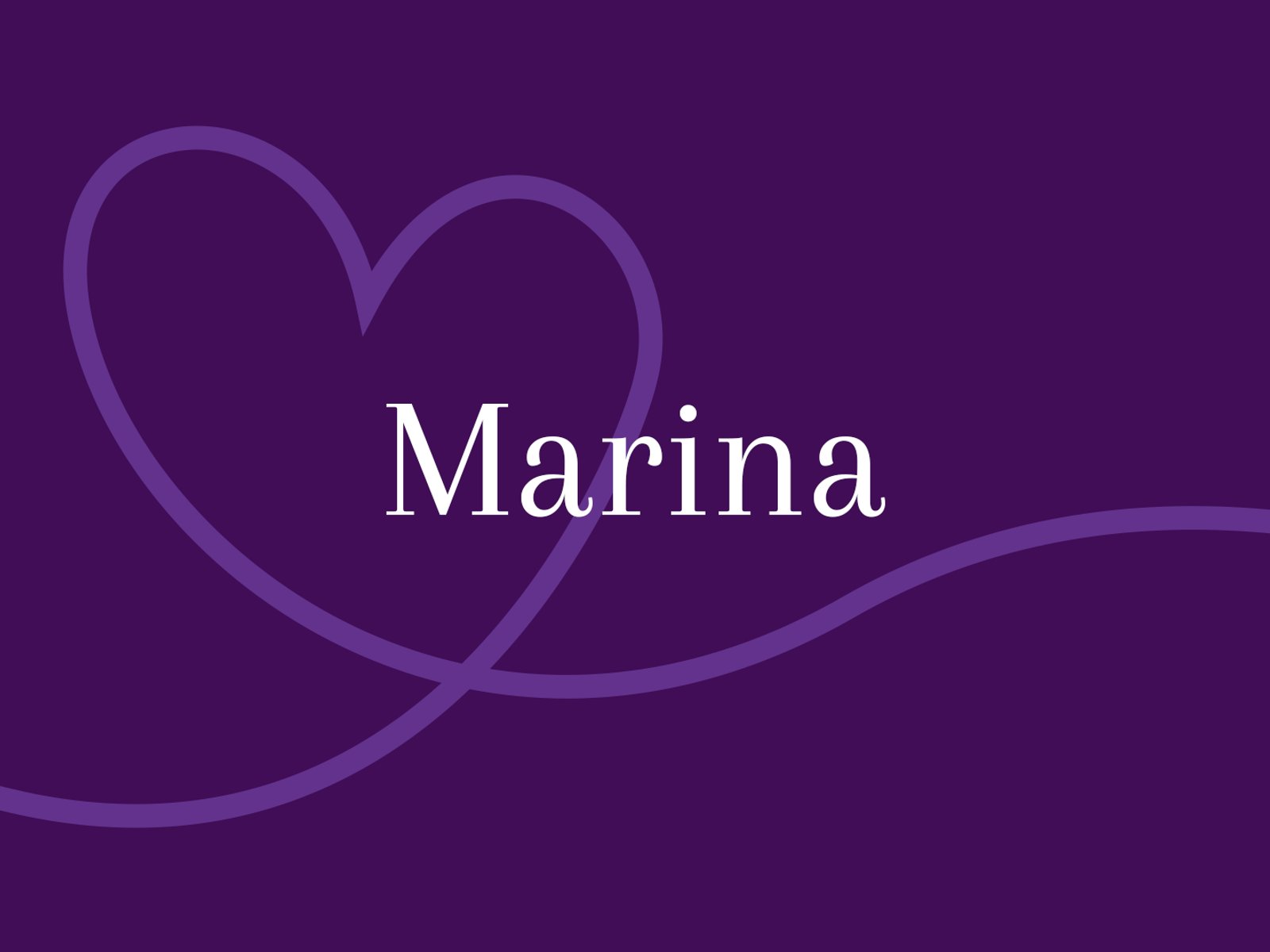 Was ist der männliche Name von Marina?