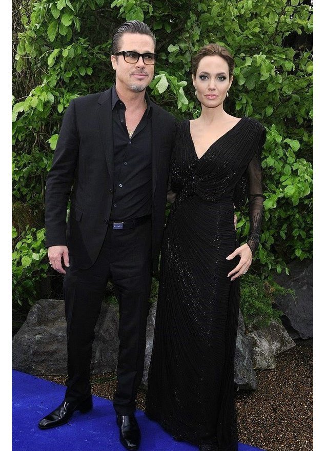 Angelina Jolie und Brand Pitt bei der Premiere von Maleficent Angelina Jolie und Brand Pitt bei der Premiere von Maleficent