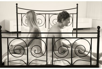 Mann und Frau im Bett Mann und Frau im Bett