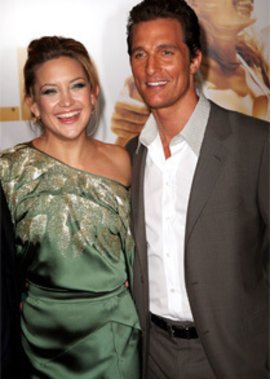 Matthew McConaughey und Kate Hudson in einer Liebes-Komödie. Matthew McConaughey und Kate Hudson in einer Liebes-Komödie.