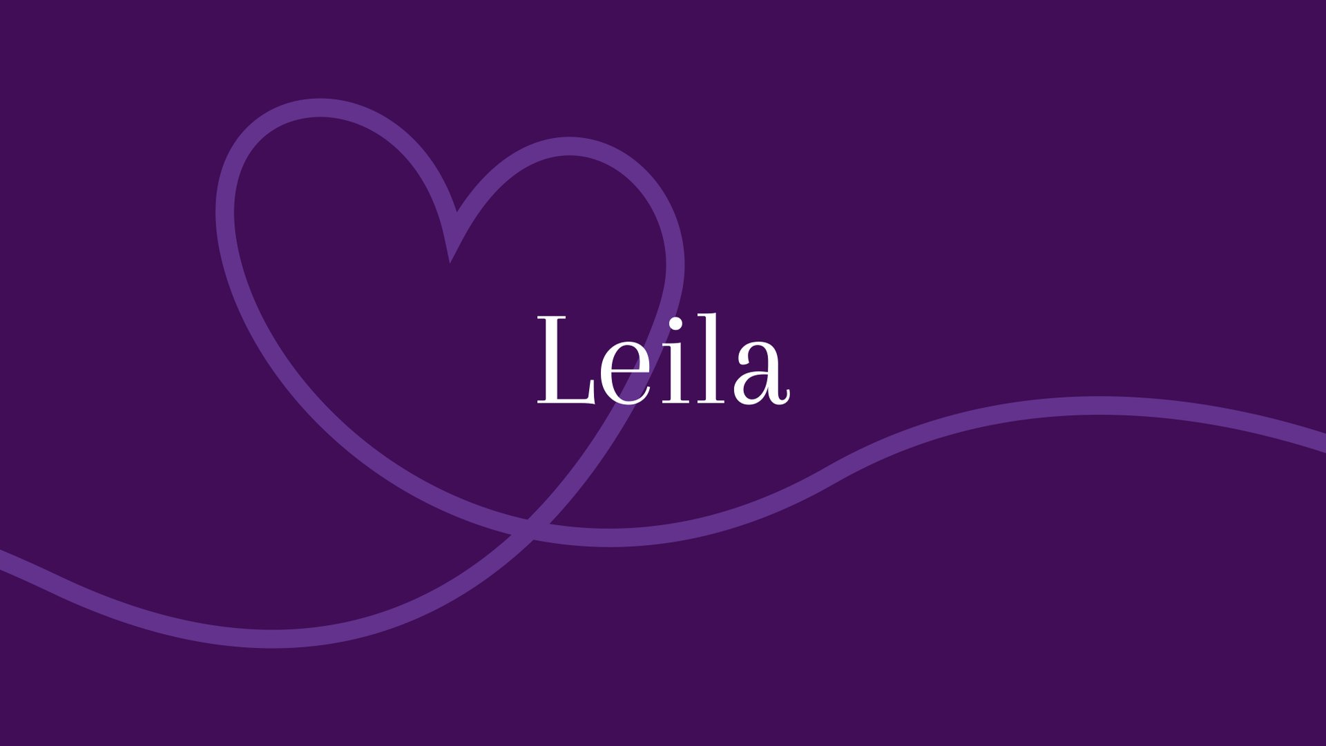 Leila Herkunft und Bedeutung des Vornamens