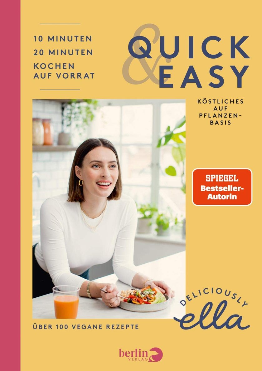 „Deliciously Ella. Quick & Easy“ von Ella Mills geniale Kochbücher für zuhause