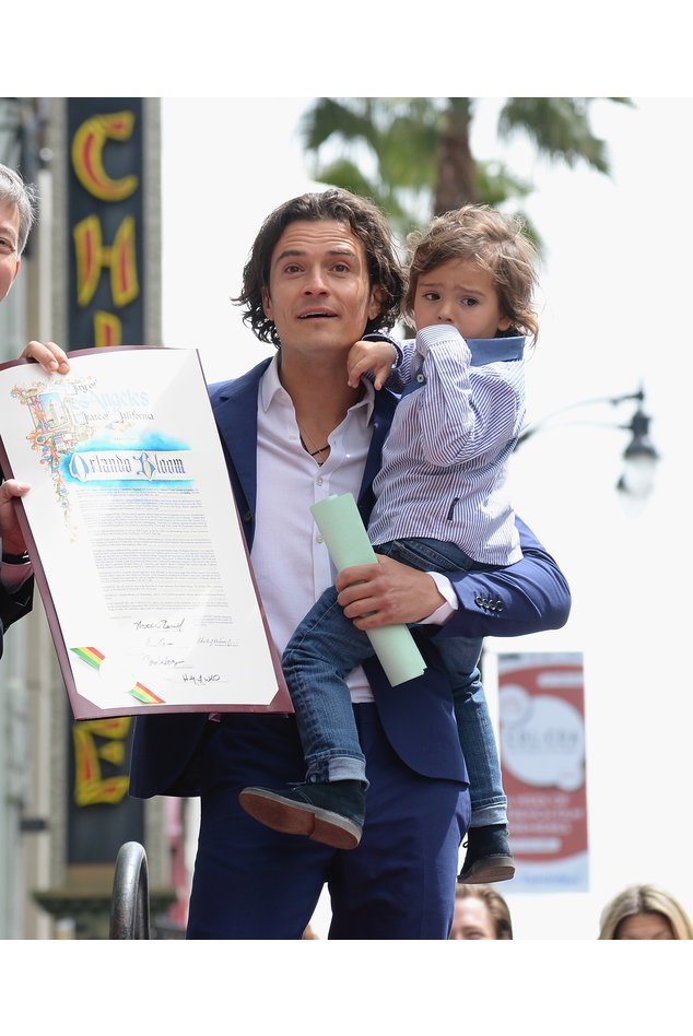 Orlando Bloom bekommt einen Stern verliehen Orlando Bloom bekommt einen Stern verliehen