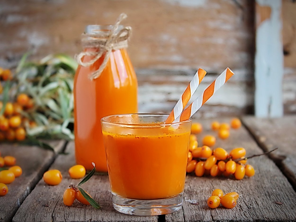 Sanddornsaft Sanddornsaft