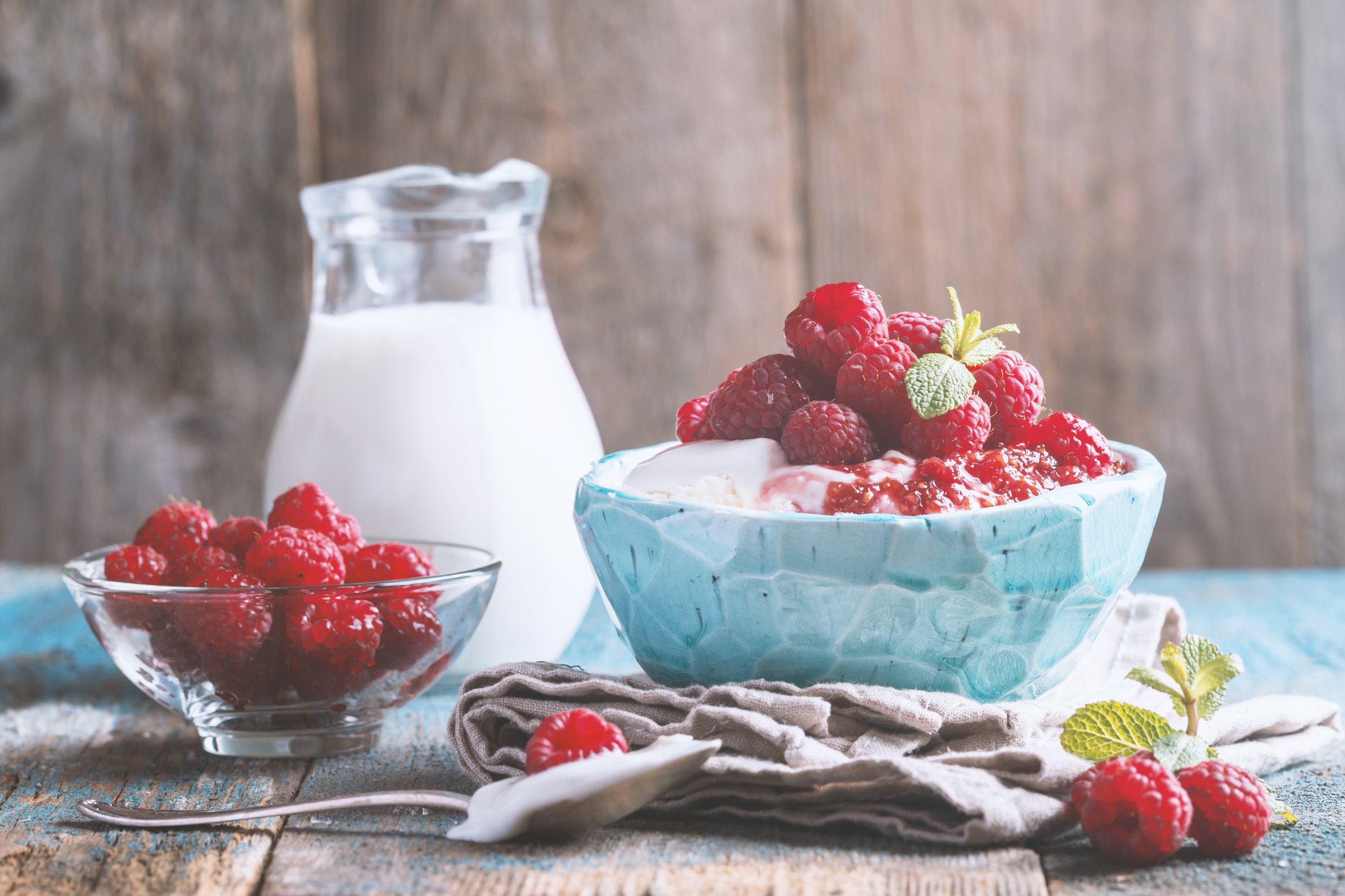 Diät-Frühstück: Magerquark mit Obst Diät-Frühstück: Magerquark mit Obst