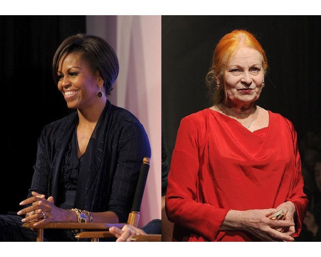 Vivienne Westwood und Michelle Obama Vivienne Westwood und Michelle Obama