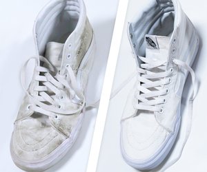 Weiße Schuhe sauber machen: Die 5 besten Möglichkeiten