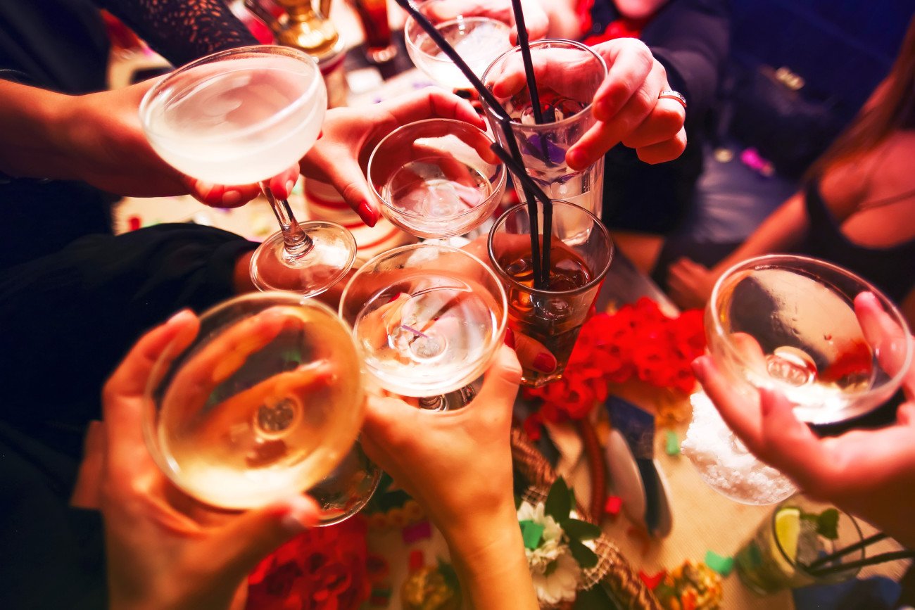 Viele bunte Cocktails Viele bunte Cocktails