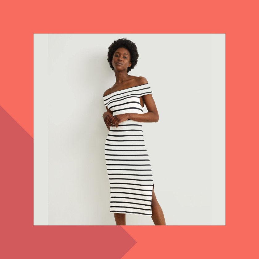 strickkleid damen c&a