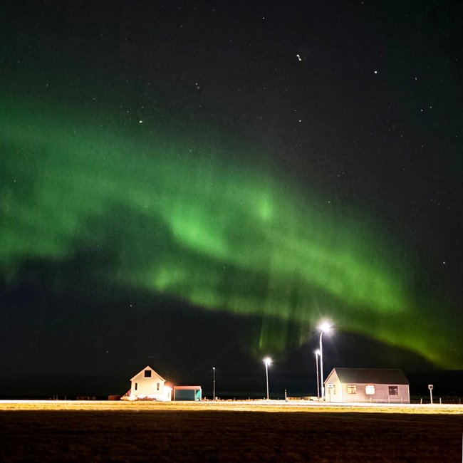 Island Polarlichter Nordlichter Aurora