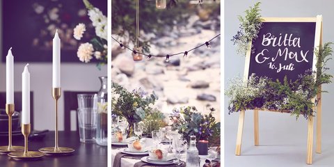 Günstige Hochzeitsdeko von Ikea: Diese 11 Produkte sind perfekt