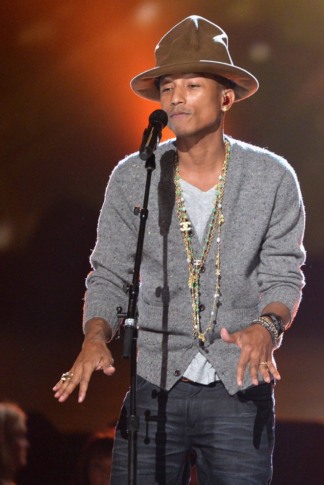 Pharrell Williams bei den Grammys Pharrell Williams bei den Grammys
