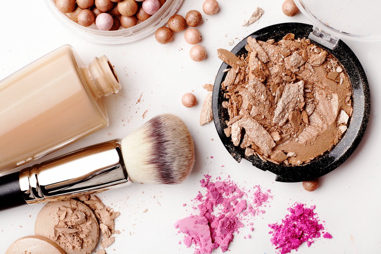 Banana Powder Make-up Pinsel Banana Powder Make-up Pinsel