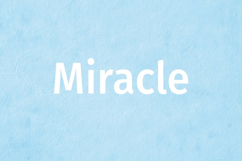 #18 Miracle