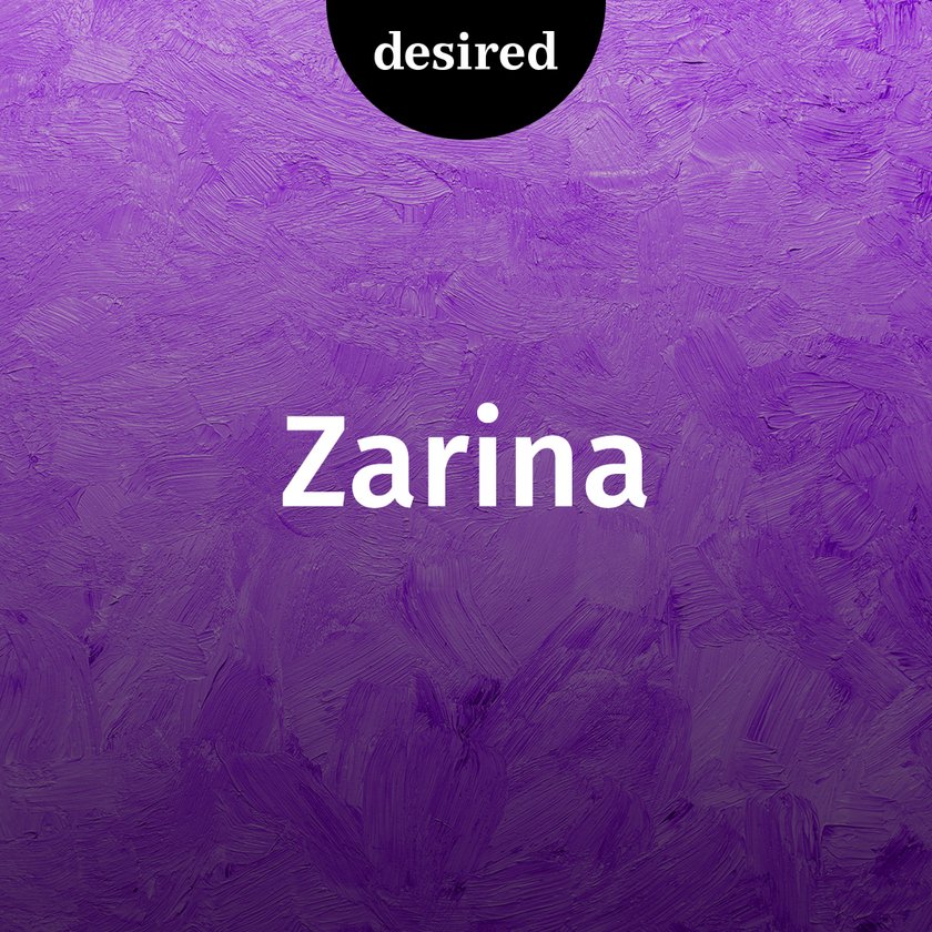 Mädchennamen mit Z Zarina