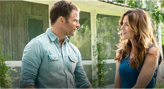Dawson und Amanda in „The Best of Me“ Dawson und Amanda in „The Best of Me“