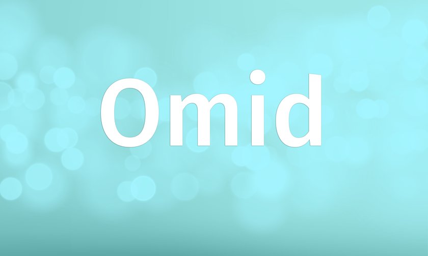 Vorname Omid
