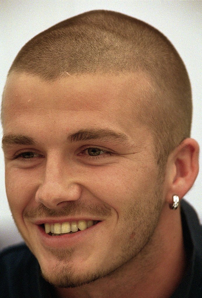 David Beckham gemachte Zähne