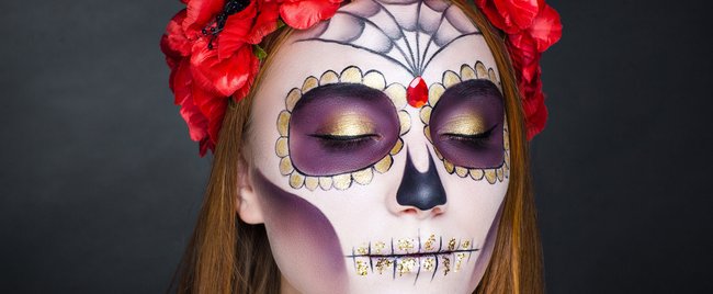 Day of the Dead Make-up-Looks zum Nachschminken