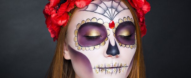 22 heiße Day of the Dead Make-up-Looks