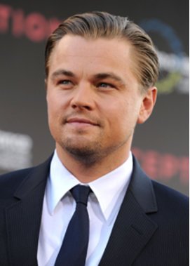 Leonardo DiCaprio am feiern. Leonardo DiCaprio am feiern.