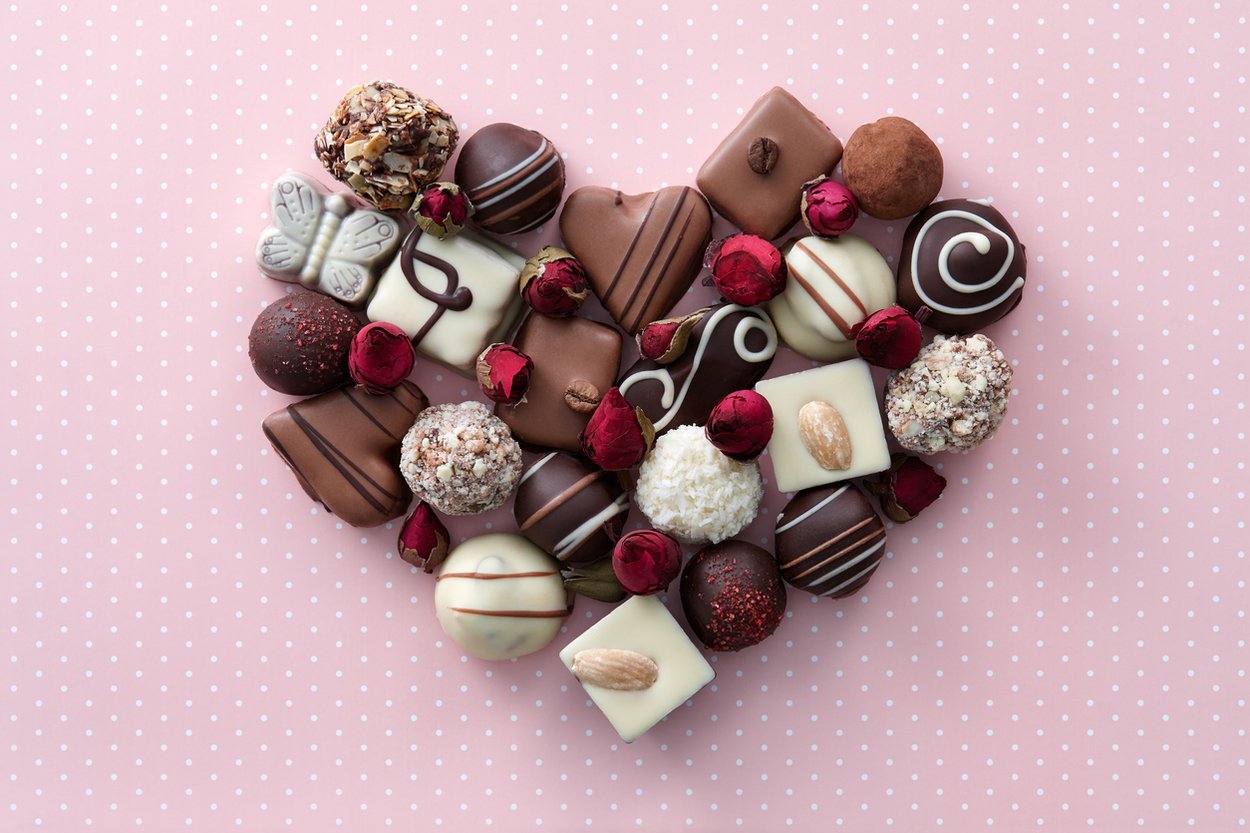 Valentinstag Pralinen Valentinstag Pralinen
