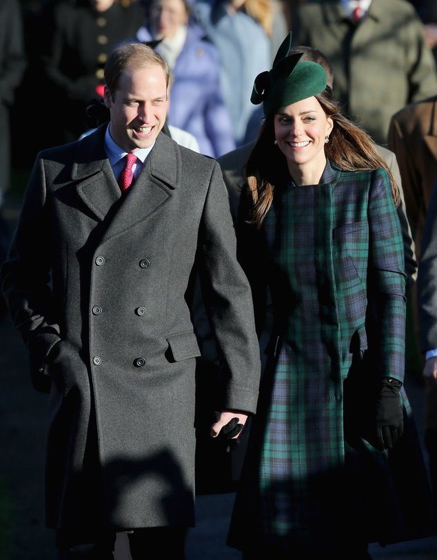 Kate Middleton und Prinz William bei einem Gottesdienstbesuch Kate Middleton und Prinz William bei einem Gottesdienstbesuch