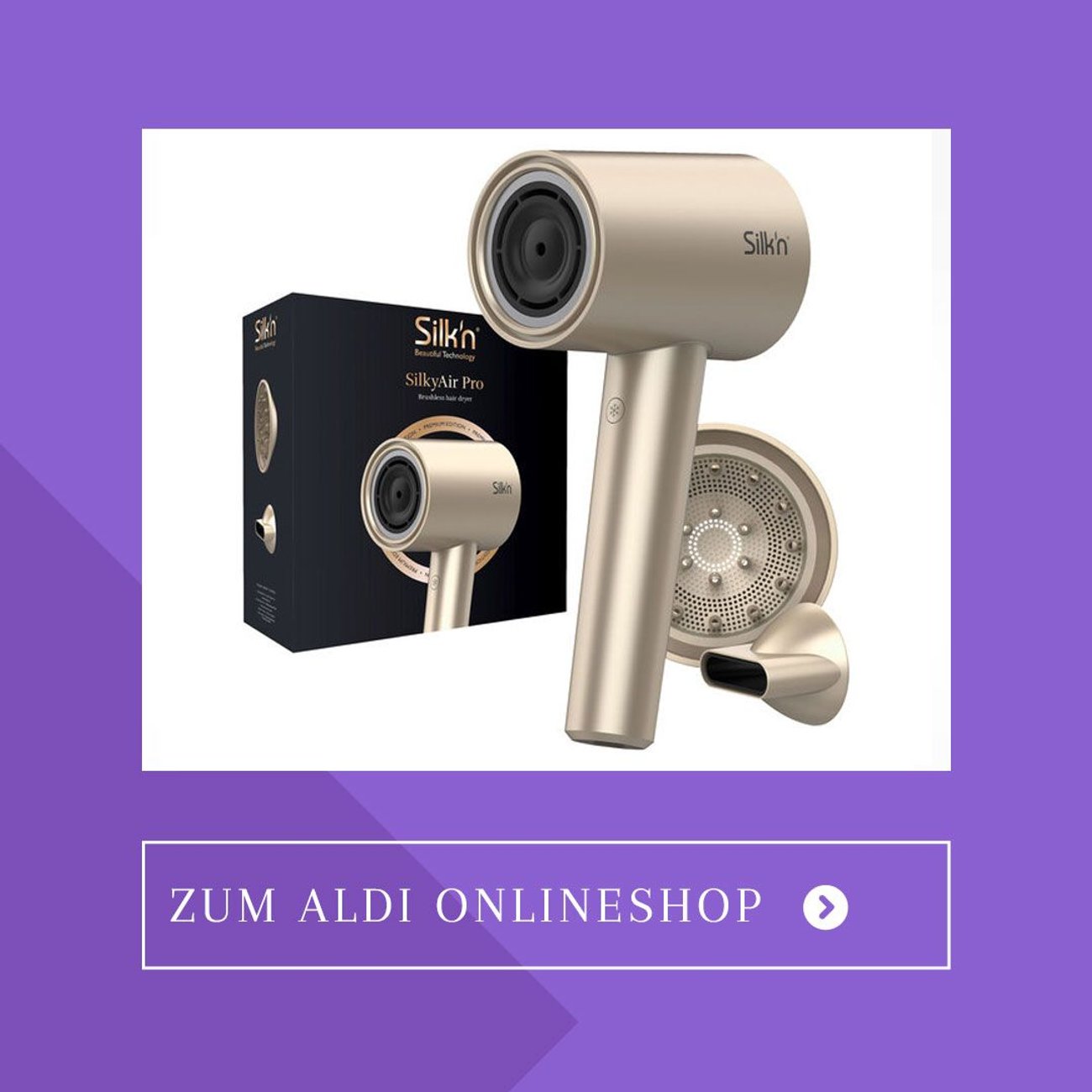 Aldi Kann dieser günstige Föhn mit dem Dyson Haartrockner mithalten?