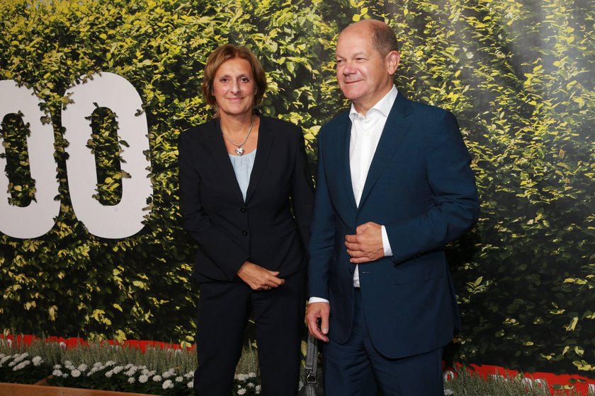 Olaf Scholz und Britta Ernst