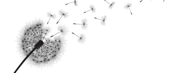 Pusteblume-Tätowierung Vorlagen