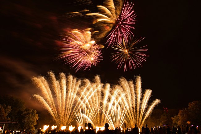 Angst vor Feuerwerk