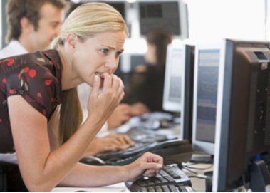 Computer am Arbeitsplatz Computer am Arbeitsplatz