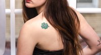 7 Kleeblatt-Tattoos, die Glück bringen
