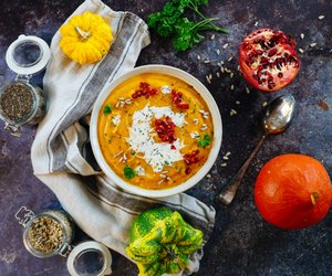 Kalorien von Kürbissuppe: Alles zu den Nährwerten der Mahlzeit