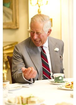 Prinz Charles: Ob er hier wohl von Prinzessin Charlotte spricht Prinz Charles: Ob er hier wohl von Prinzessin Charlotte spricht